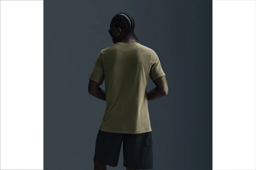 Nike Sportswear Ανδρικό Κοντομάνικο T-Shirt Λαδί