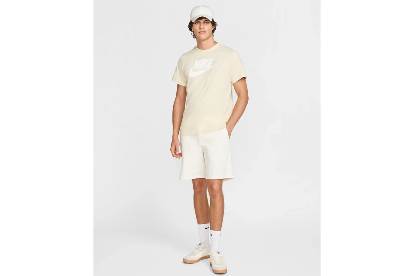 Nike Sportswear Ανδρικό Κοντομάνικο T-Shirt Μπεζ