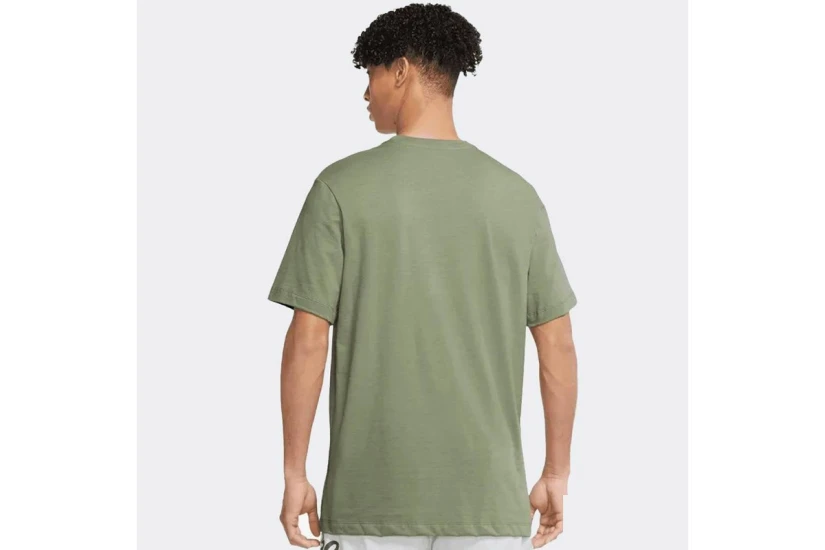 Nike Just Do It Swoosh Ανδρικό Κοντομάνικο T-Shirt Χακί