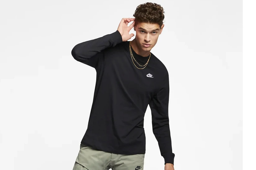 Nike Sportswear Club Μπλούζα Με Λαιμόκοψη Ανδρική (AR5193 010)