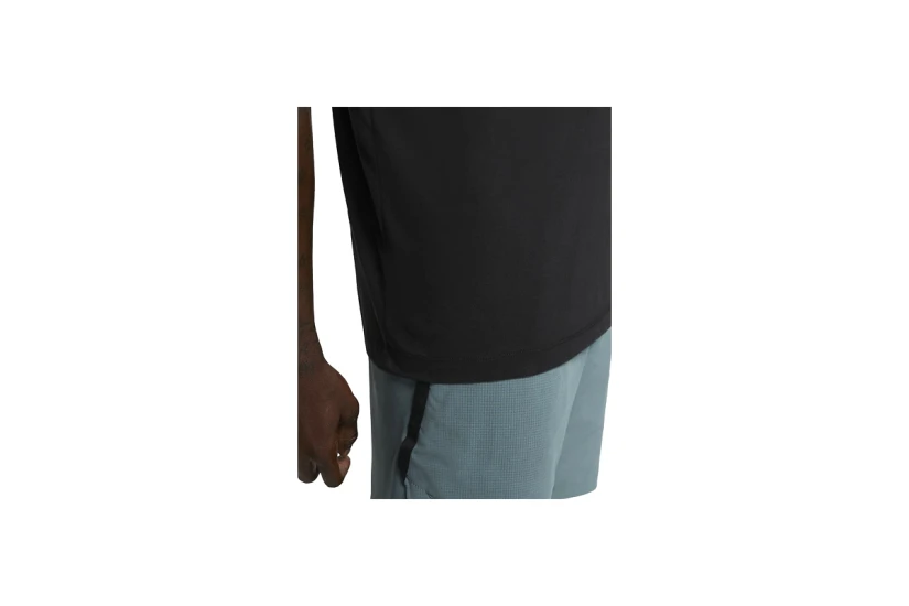 Nike Dri-FIT Ανδρικό Κοντομάνικο Αθλητικό T-Shirt Μαύρο