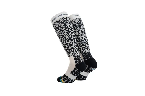 Bee Unusual Animal Print Ski Κάλτσες Ψηλές 1 Ζευγάρι (AS-230729)