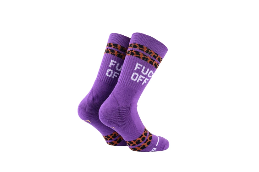 Bee Unusual Fck Off Limited Edition Κάλτσες μέχρι τη Γάμπα 1 Ζευγάρι