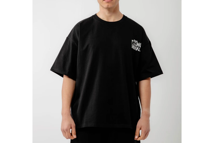 Bee Unusual Bee Fxxxing Unusual Ανδρικό Κοντομάνικο T-Shirt Μαύρο