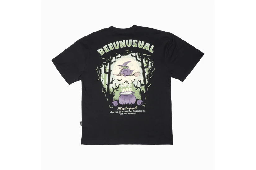 Bee Unusual Chill Witch Ανδρικό Κοντομάνικο T-Shirt Μαύρο