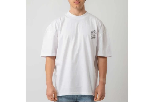 Bee Unusual High Flowers Oversized T-Shirt Ανδρικό (AT-253346)