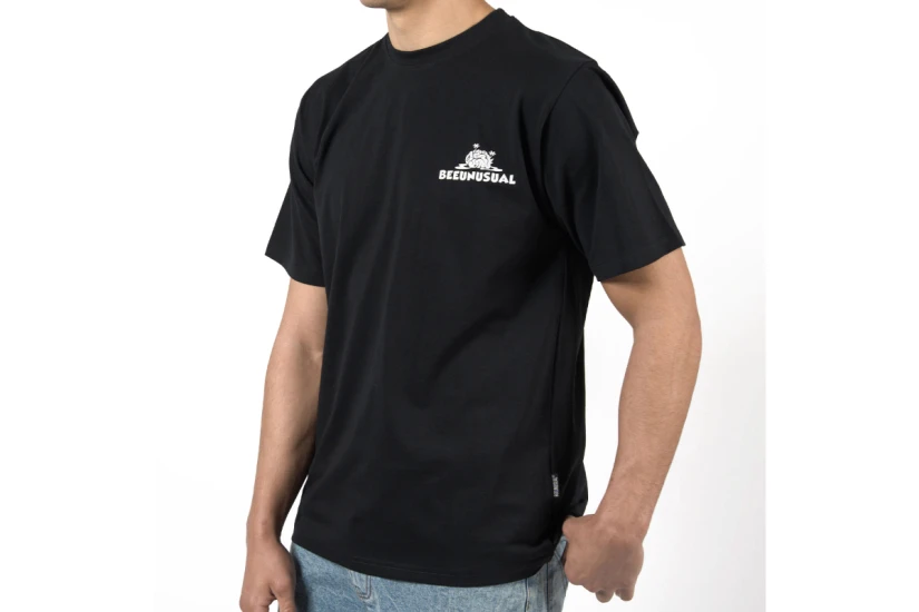 Bee Unusual Brain Rot Ανδρικό Κοντομάνικο T-Shirt Μαύρο