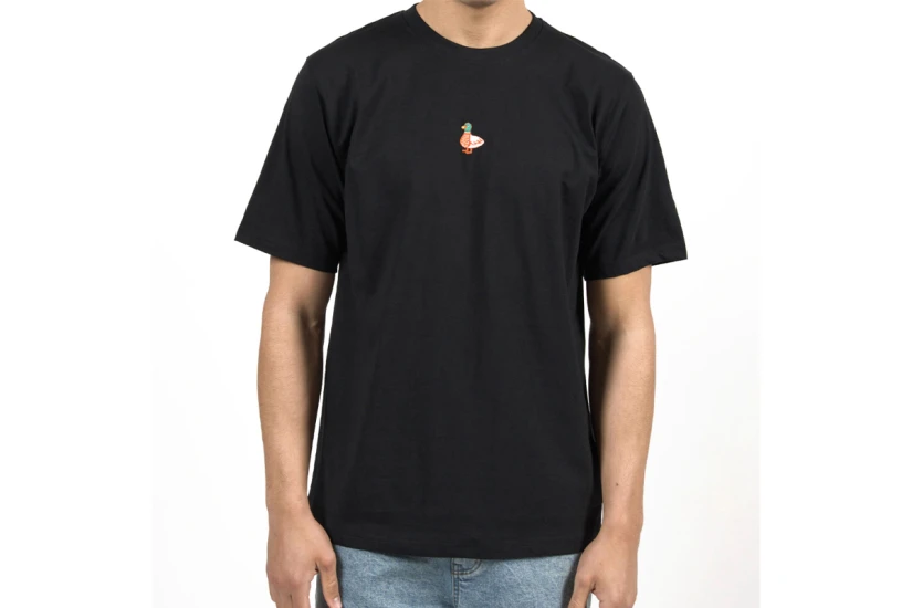 Bee Unusual Duck My Sick Ανδρικό Κοντομάνικο T-Shirt Μαύρο