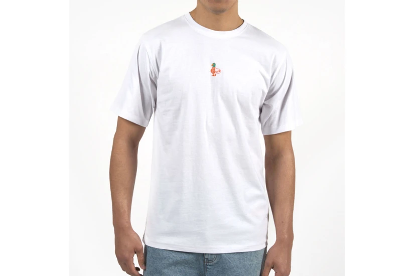 Bee Unusual Duck My Sick Ανδρικό Κοντομάνικο T-Shirt Λευκό