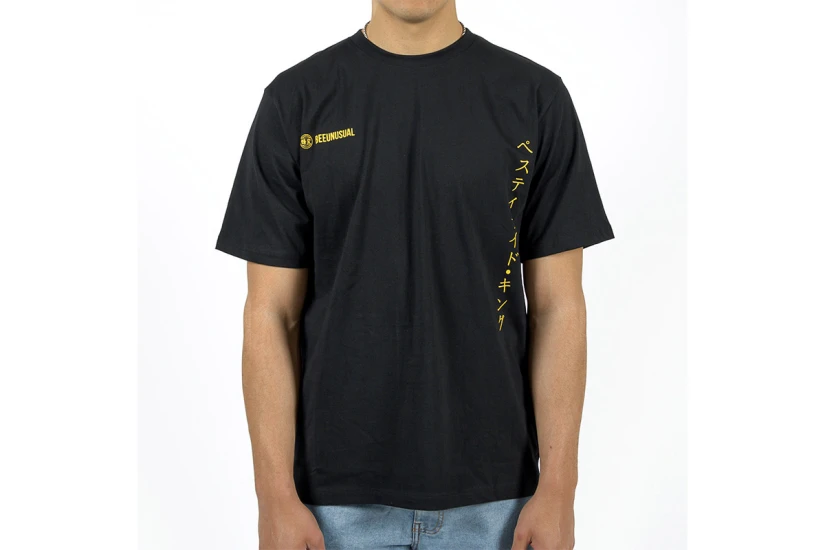 Bee Unusual The Pesticide King Ανδρικό Κοντομάνικο T-Shirt Μαύρο