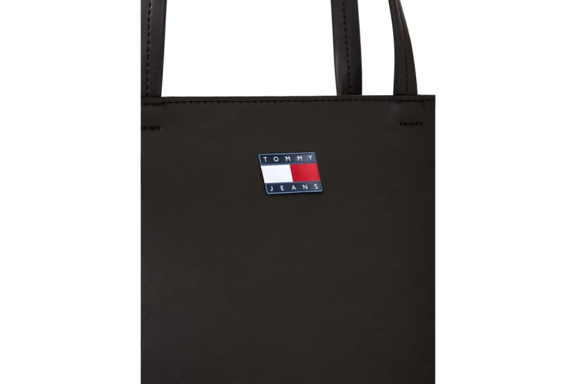 Tommy Jeans Essential Must Γυναικεία Shopper Τσάντα Μαύρη