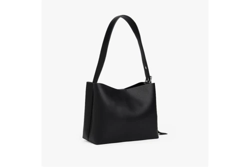 Tommy Jeans Logo Plaque Hobo Τσάντα Ώμου - Χειρός (AW0AW17871 BDS)
