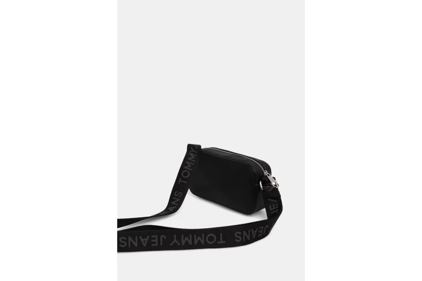 Tommy Jeans Daily Elevated Γυναικείο Τσαντάκι Χιαστί - Ώμου Μαύρο