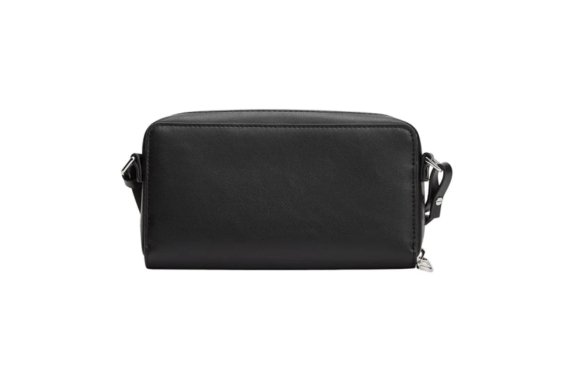 Tommy Jeans Essential Logo Zip-Around Large Γυναικείο Πορτοφόλι Μαύρο