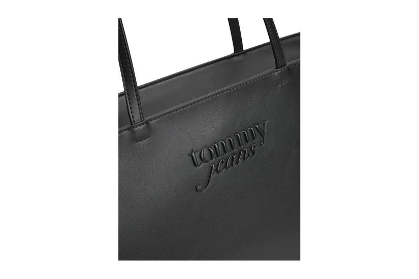 Tommy Jeans Must Γυναικεία Τσάντα Tote Μαύρη
