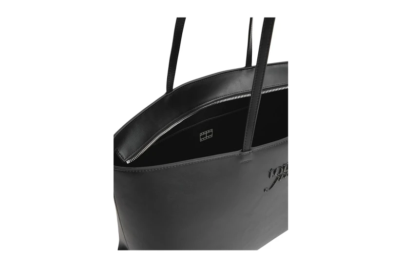 Tommy Jeans Must Γυναικεία Τσάντα Tote Μαύρη