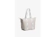 Tommy Jeans Essential Repeat Logo Γυναικεία Τσάντα Tote Μπεζ, Λευκή 38L