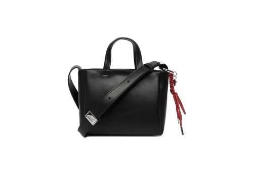 Tommy Jeans Logo Charm Mini Τσάντα Tote Χιαστί 1.8L (AW0AW18580 BDS)