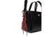 Tommy Jeans Logo Charm Mini Γυναικεία Τσάντα Tote Χιαστί Μαύρη 1,8L