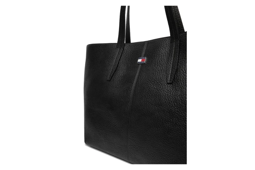 Tommy Jeans Slouchy City Γυναικεία Τσάντα Tote Μαύρη