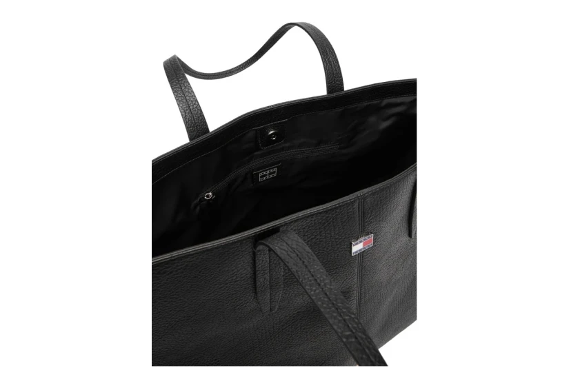 Tommy Jeans Slouchy City Γυναικεία Τσάντα Tote Μαύρη