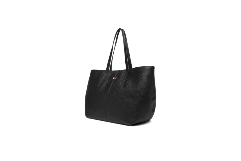 Tommy Jeans Slouchy City Γυναικεία Τσάντα Tote Μαύρη