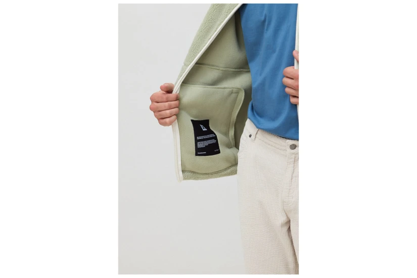 Blue Banana Core Polar Ζακέτα Fleece Ανδρική (AW26MG014FPJGR17)