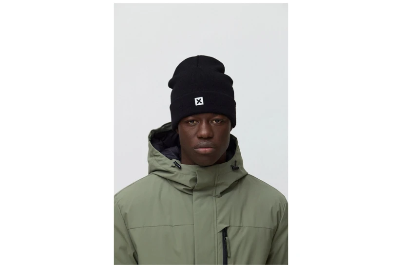 Blue Banana Nature Unisex Χειμερινό Σκουφάκι Μαύρο