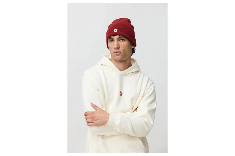 Blue Banana Nature Unisex Χειμερινό Σκουφάκι Βυσσινί