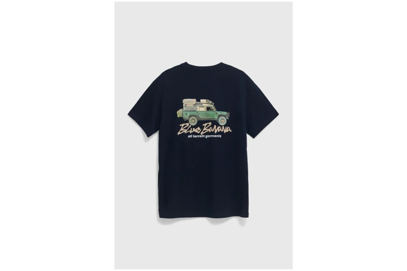 Blue Banana Go Explore T-Shirt Ανδρικό (AW26UG011GREBL11)
