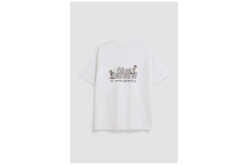 Blue Banana Team T-Shirt Ανδρικό (AW26UG011TAMWH00)