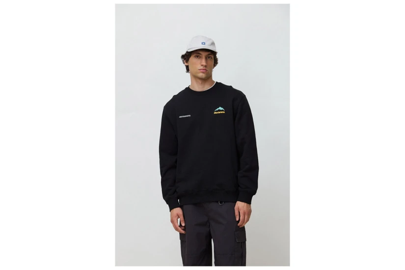 Blue Banana Mountain Μπλούζα Με Λαιμόκοψη Ανδρική (AW26UG021MNTBK00)