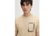 Karl Lagerfeld Frame Logo Ανδρικό Κοντομάνικο T-Shirt Μπεζ