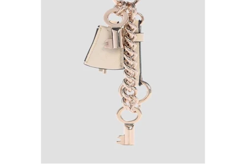 Guess Keychains Gifting Μπρελόκ Μόδας (B7460109 OFF WHITE)