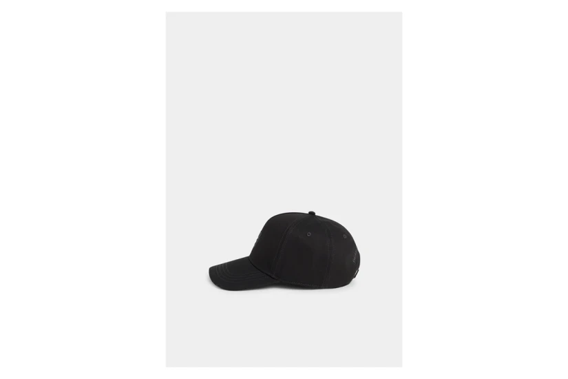 Dsquared2 D2 Upside Down Unisex Baseball Καπέλο Strapback Μαύρο