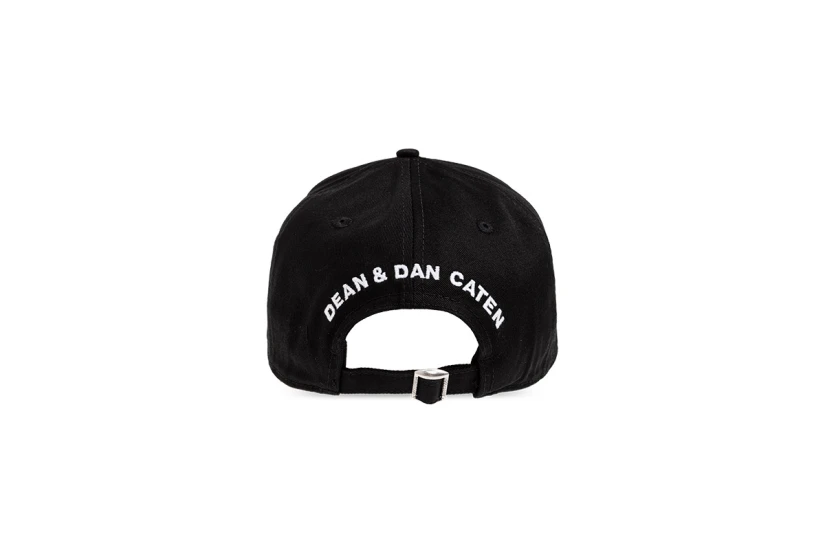 Dsquared2 T.g Un Καπέλο Strapback Μαύρο, Λευκό