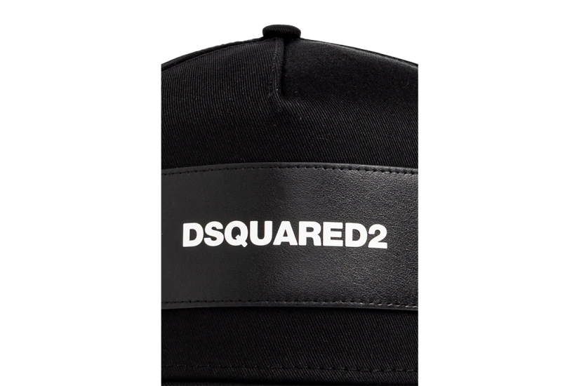 Dsquared2 T.g Un Καπέλο Strapback Μαύρο, Λευκό