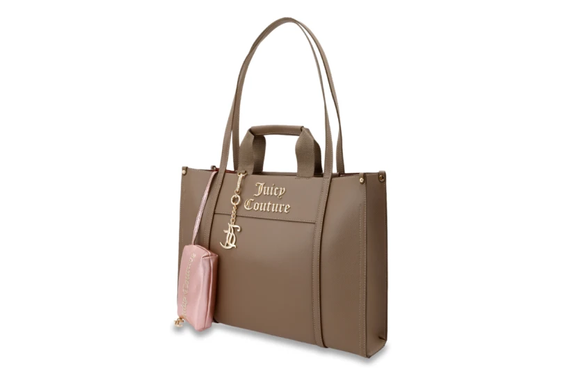 Juicy Couture Jasmine Large Double Handle Γυναικεία Τσάντα Tote Πουρό 45L