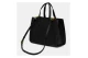 Juicy Couture Lily Medium Γυναικεία Τσάντα Tote Μαύρη, Χρυσή