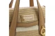 Juicy Couture Lily Straw Small Γυναικεία Τσάντα Ώμου - Χειρός Κάμελ, Μπεζ