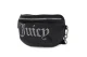 Juicy Couture Kimberly Τσαντάκι Μέσης Μαύρο, Ασημί