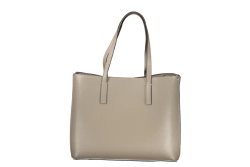 Guess Meridian Triangle Logo Τσάντα Tote (BG697423 DARK TAUPE)