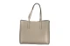 Guess Meridian Triangle Logo Γυναικεία Τσάντα Tote Γκρι