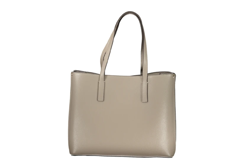 Guess Meridian Triangle Logo Γυναικεία Τσάντα Tote Γκρι
