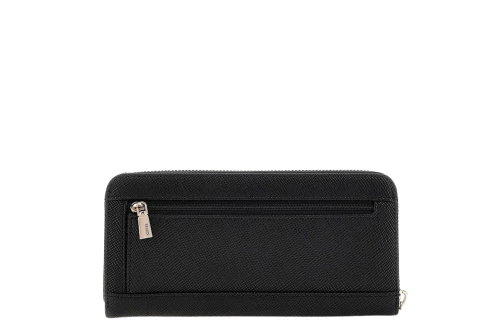Guess Laurel Triangle Logo Maxi Πορτοφόλι (BG7459146 BLACK)