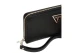 Guess Laurel Triangle Logo Maxi Γυναικείο Πορτοφόλι Μαύρο