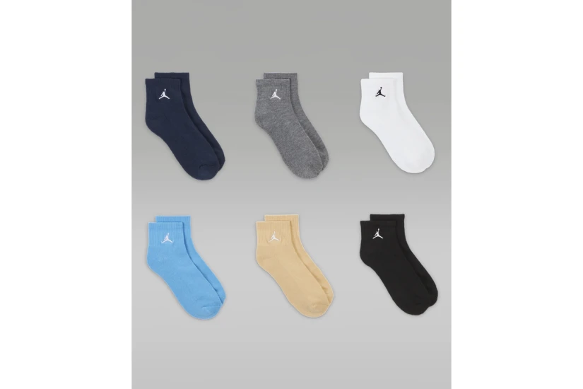 Jordan Everyday Essentials Κοντές Κάλτσες 6 Ζευγάρια