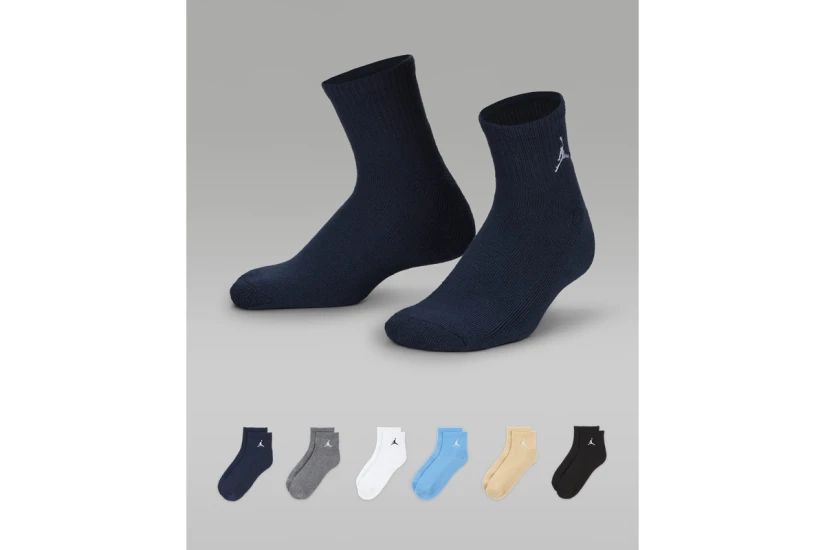 Jordan Everyday Essentials Κοντές Κάλτσες 6 Ζευγάρια