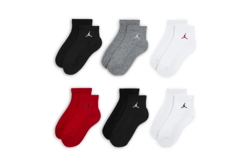 Jordan Cushioned Κάλτσες Κοντές 6 Ζευγάρια (BJ0593 H24)