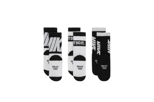 Nike Sportswear Κάλτσες Ψηλές 3 Ζευγάρια (BN0679 023)